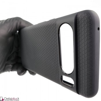 Spigen Liquid Air dėklas - juodas (Google Pixel 8 Pro)